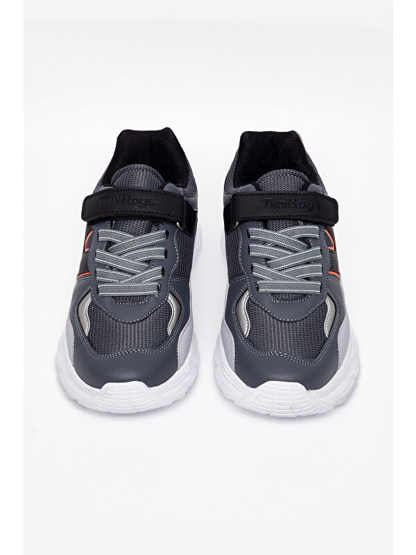 Tonny Black Çok Renkli Tonny Black Rahat Kalip Çocuk Unisex Cırtlı Bağcıklı Sneaker