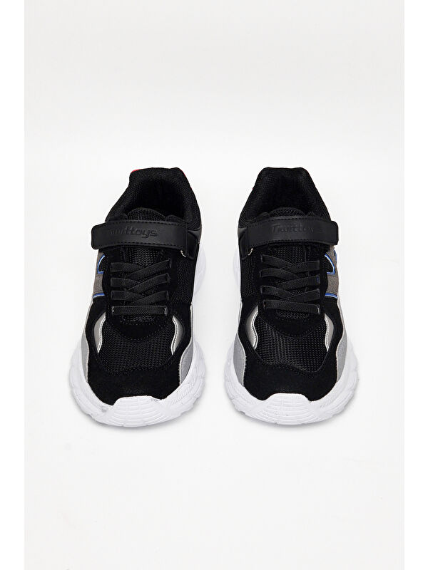 Tonny Black Çok Renkli Tonny Black Rahat Kalip Çocuk Unisex Cırtlı Bağcıklı Sneaker