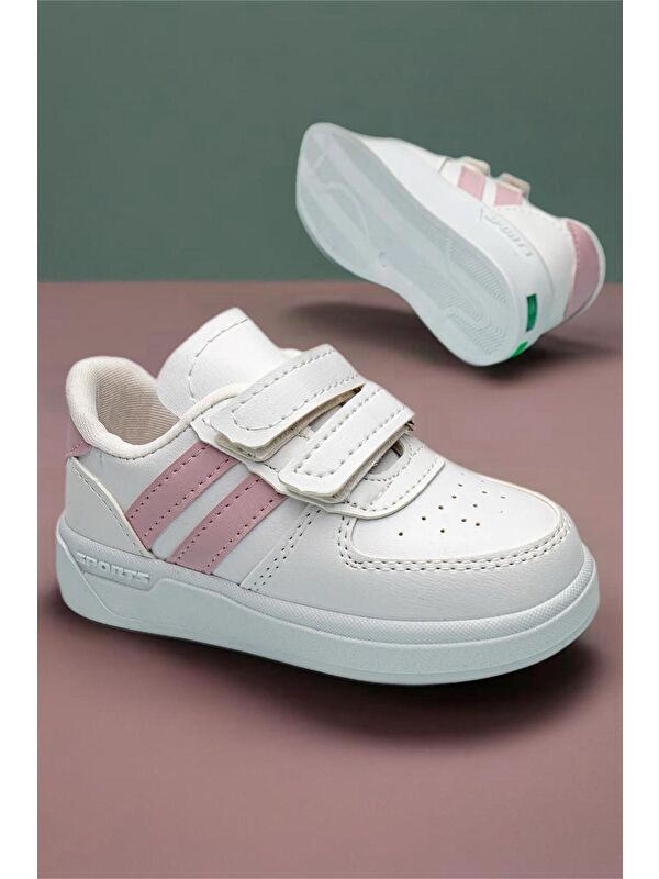 Sessa Erkek Kız Bebek Çocuk Işıklı Çocuk Spor Ayakkabı - Görsel 4