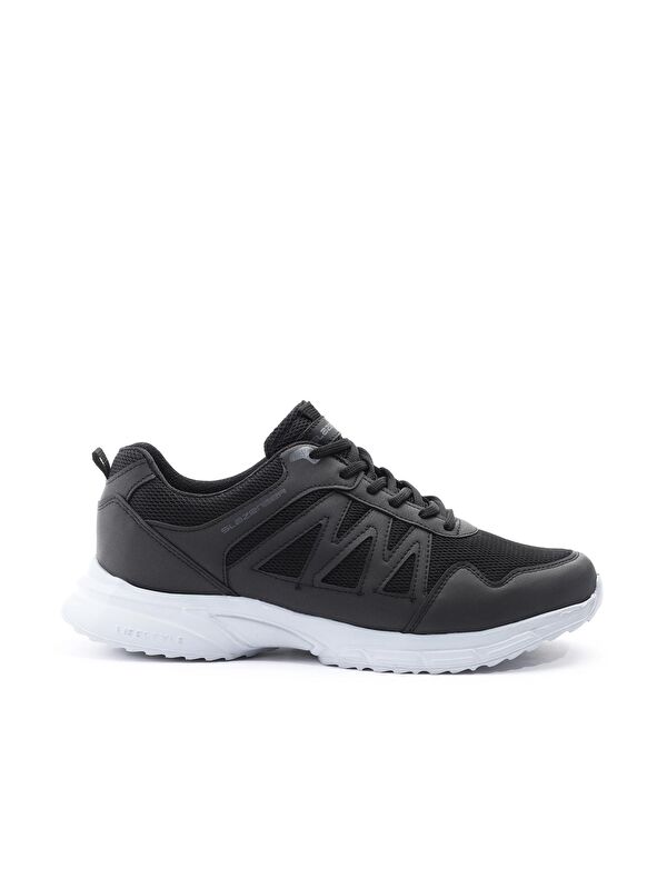 SLAZENGER A-BOUT I Erkek Sneaker Ayakkabı Siyah / Koyu Gri