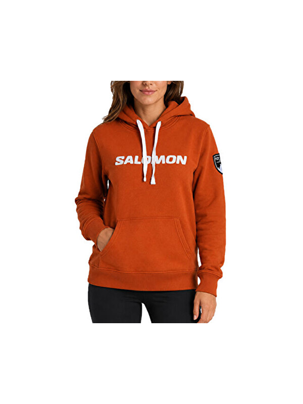 Salomon SLM25003CUTW RUST Unisex Günlük Sweatshirt SLM25003CUTW-RUST Renkli