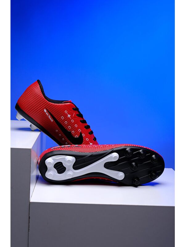 W001 Erkek Çim Halı Saha Dişli Krampon - Görsel 4