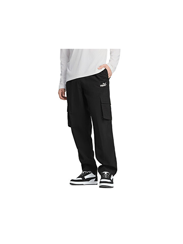 Puma Ess Woven Cargo Pants Erkek Günlük Kargo Eşofman Altı 68266301 Siyah