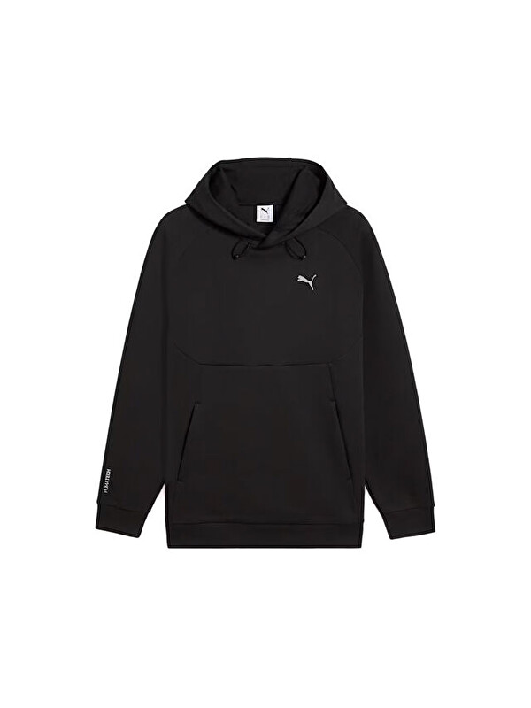 Puma Pumatech Relaxed Hoodie Erkek Günlük Sweatshirts 62968101 Siyah