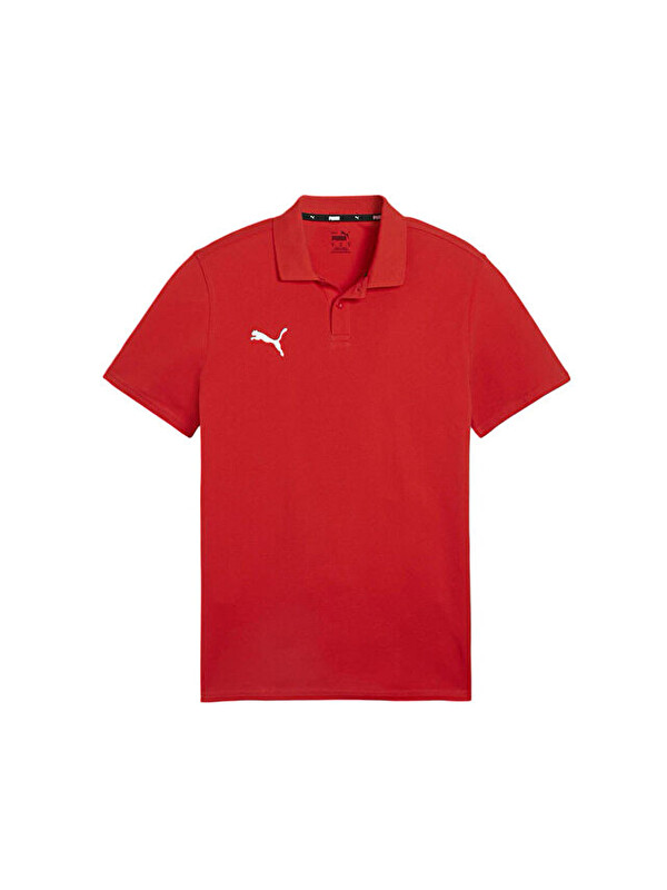 Puma Teamgoal Casuals Polo Erkek Futbol Antrenman Tişörtü 65860501 Kırmızı