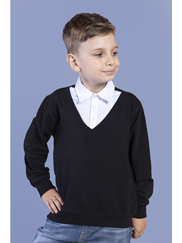 Toontoykids Erkek Çocuk Okul Sweatshirt
