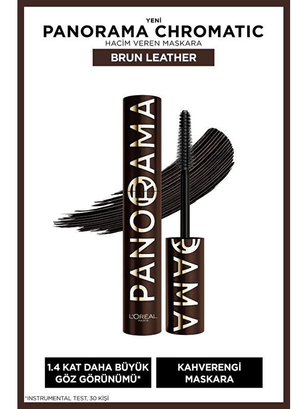 L'Oreal Paris L'Oréal Paris Panorama Chromatic Maskara Brun Leather