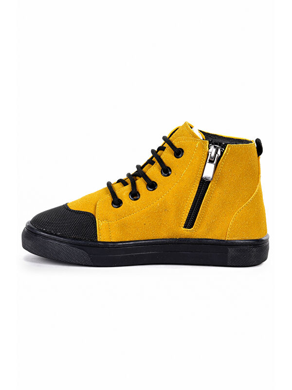 Kai Fermuarlı Erkek Çocuk Günlük Bot Ayakkabı - Görsel 3