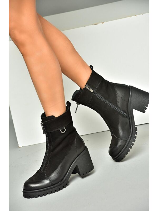 R6540959 Siyah Kadın Bot - Görsel 4