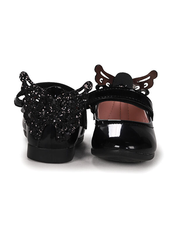 Friga Ayna Kelebek Cırtlı Kız Bebek Babet Ayakkabı - Görsel 5