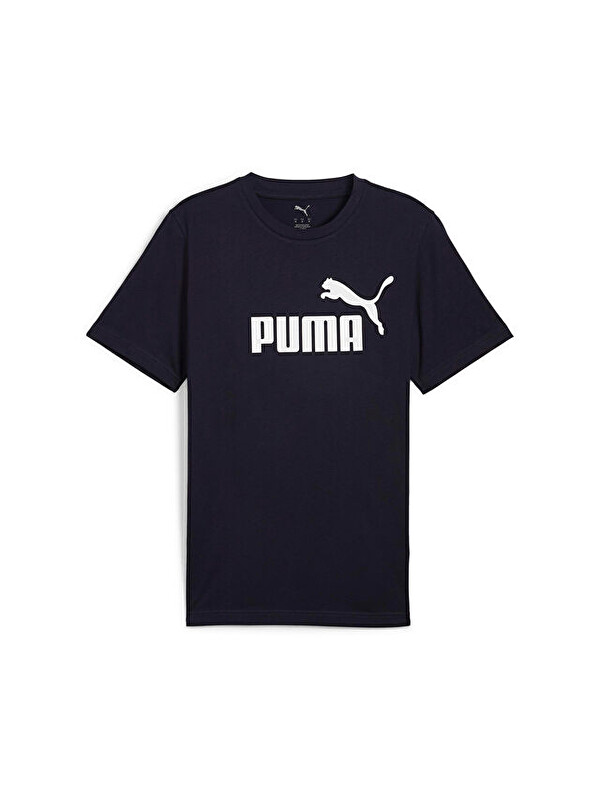 Puma Ess No. 1 Logo Tee Erkek Günlük Tişört 68253216 Lacivert