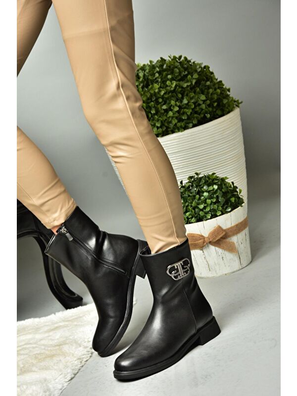 R3122221 Siyah Kadın Bot - Görsel 7