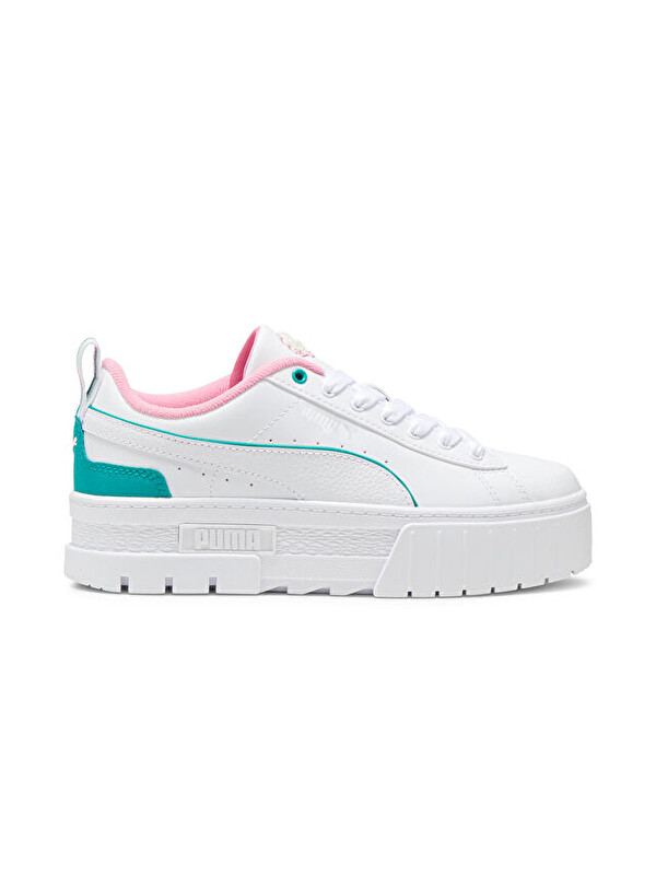 Puma Mayze Retro Resort Wns Kadın Günlük Ayakkabı 39595501 Beyaz