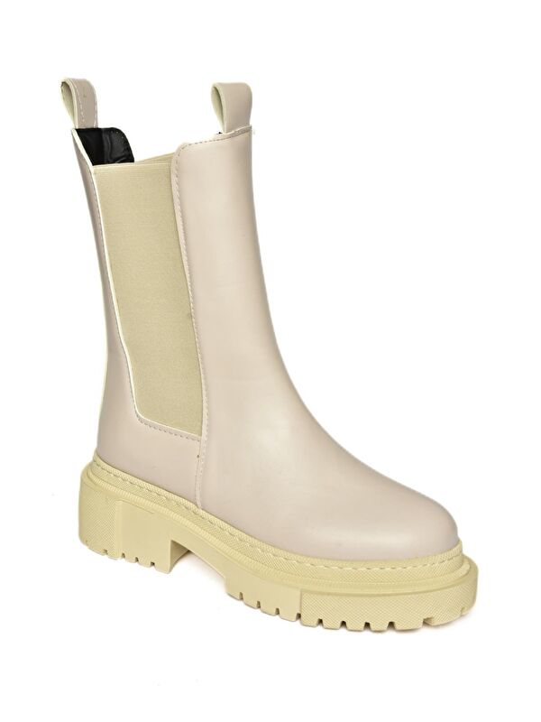 N2803490 Bej Kadın Bot - Görsel 5