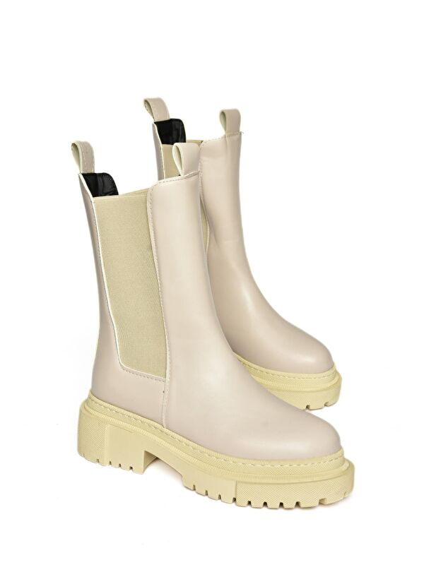 N2803490 Bej Kadın Bot - Görsel 7