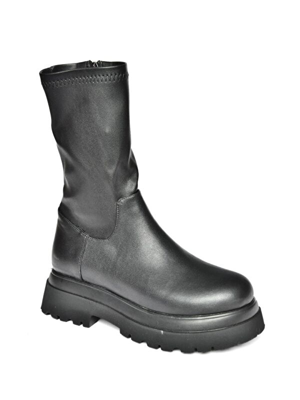 R2670420 Siyah Kadın Bot - Görsel 4