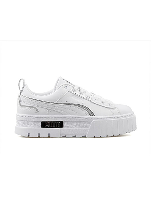 Puma Mayze Ut Metallic Wns Kadın Günlük Ayakkabı 39108401 Beyaz
