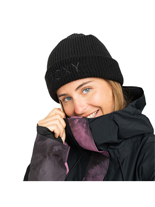 Roxy Freja Beanie Kadın Siyah Bere