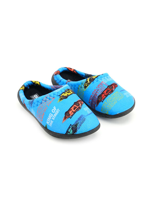 Erkek Çocuk Kışlık Legend Rahat Taban Ev Gondol Terlik - Görsel 3