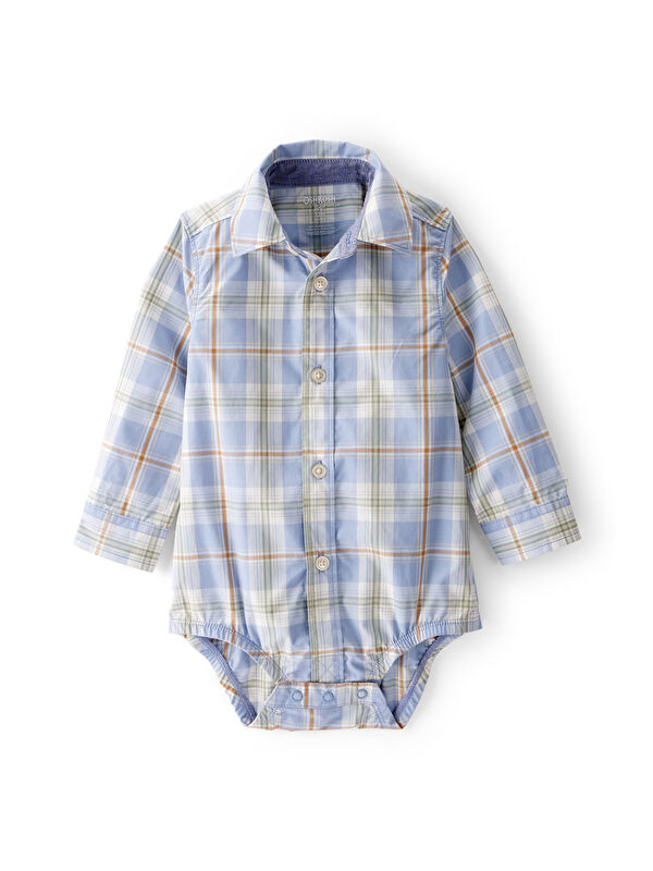 Oshkosh Erkek Bebek Mavi Body