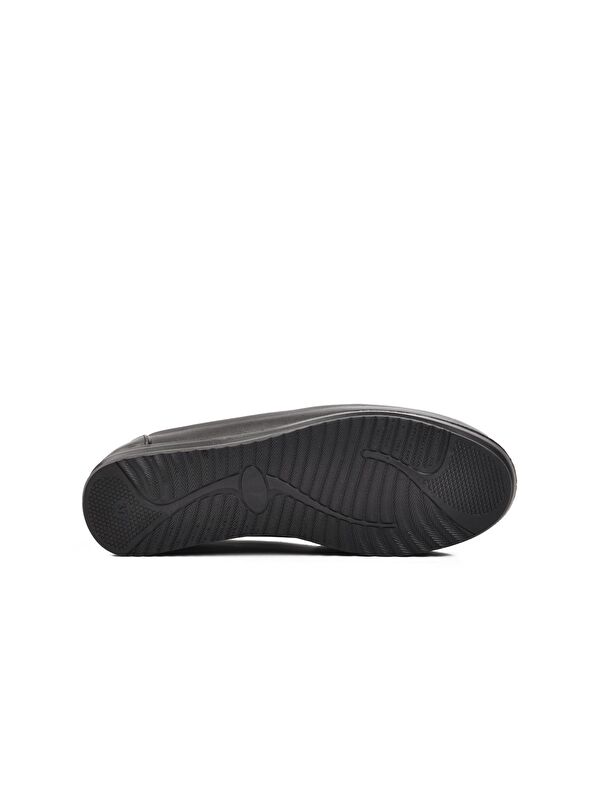 GENİŞ KALIP Siyah Jel Taban Anatomik Kadın Casual Ayakkabı 215 Z - Görsel 6