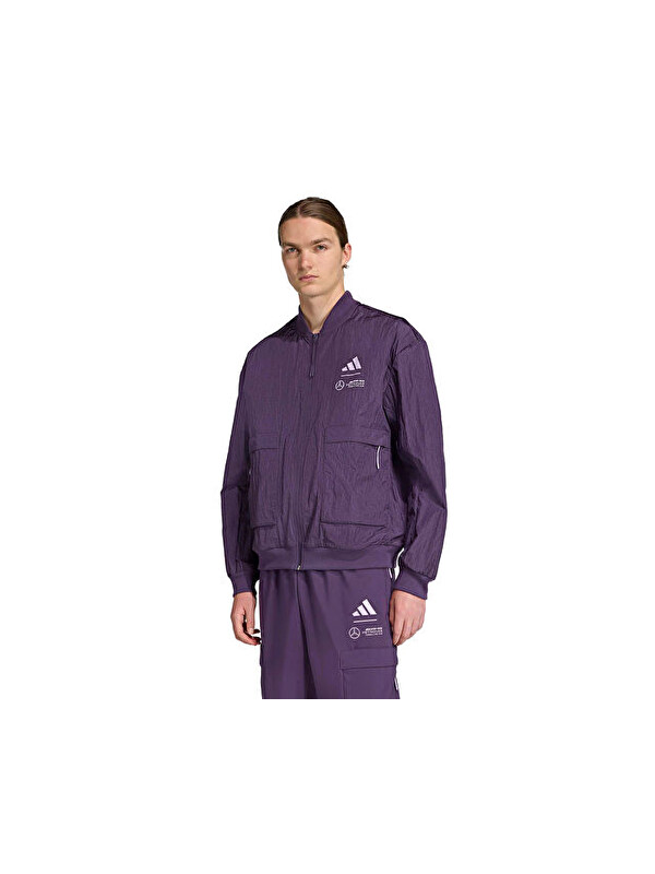 Adidas Mer Pw Bmjkt M Erkek Günlük Ceket JX8818 Mor