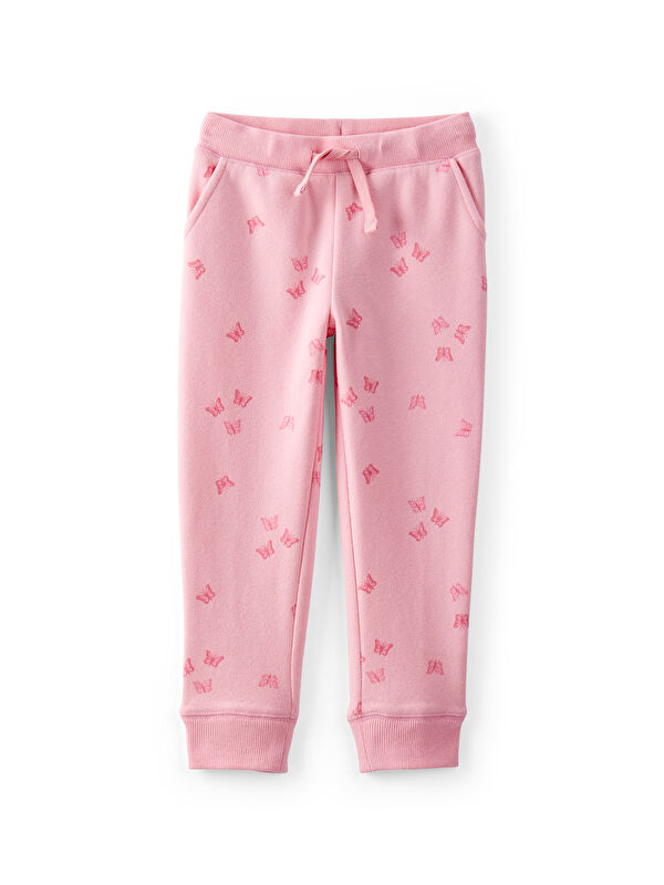 Oshkosh Kız Çocuk Pembe Jogger Eşofman Altı