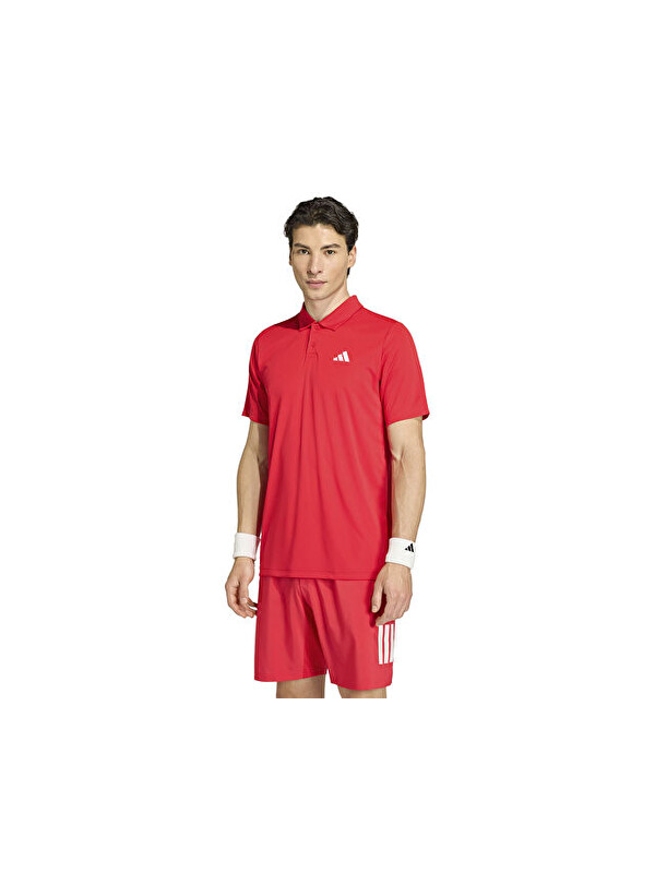 Adidas Club Polo Erkek Tenis Polo Tişört KB9713 Kırmızı