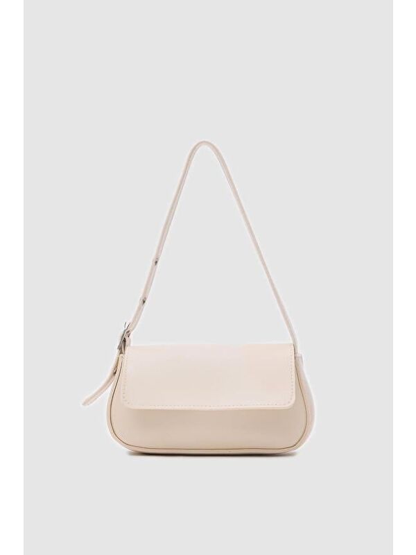 Shulebags Mirage Baget Çanta Krem