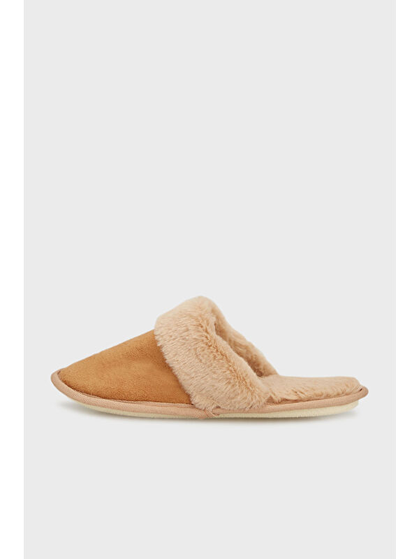 Yumuşak Dokulu Pelüş Kadın Terlik 6722002 - Görsel 4