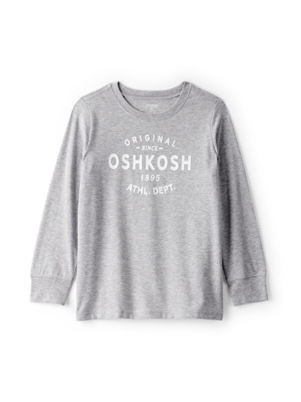 Oshkosh Erkek Çocuk Gri Tshirt