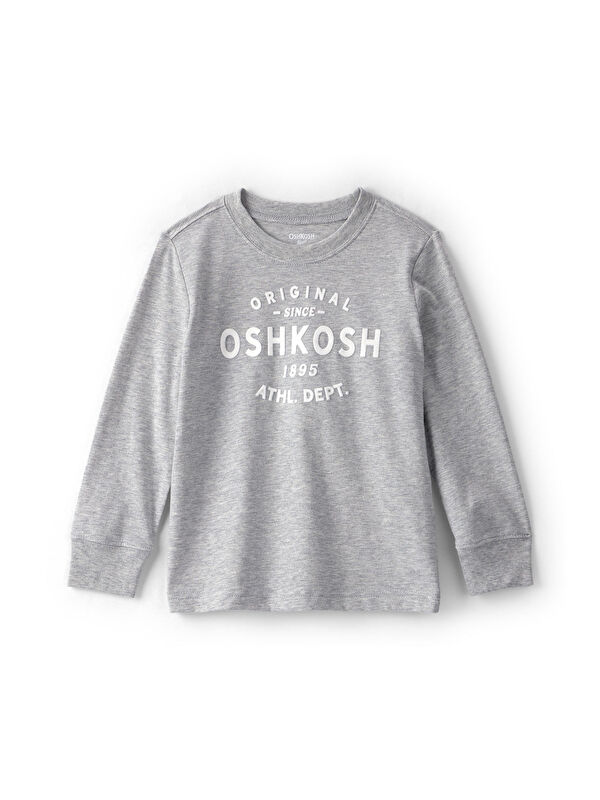 Oshkosh Erkek Çocuk Gri Tshirt