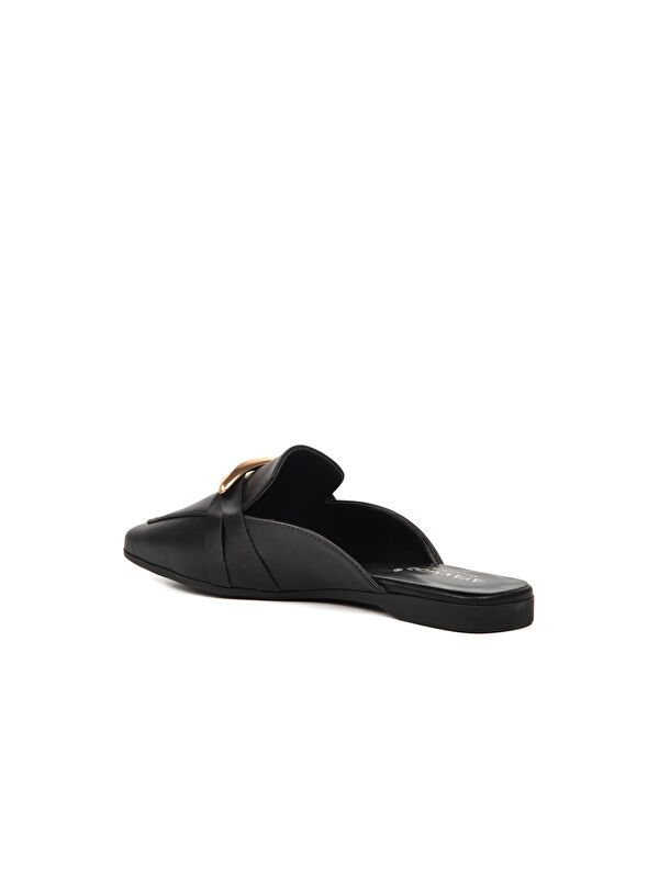 Siyah Kadın Sabo Terlik 277110 - Görsel 5