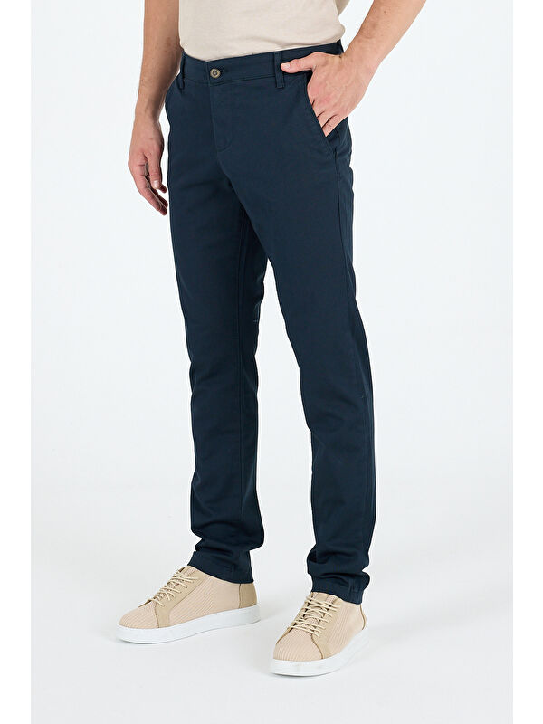 Rodi Erkek Slim Fit Chino Pantolon PamukElastan Rahat Günlük Esnek Kumaş Pantolon 1012