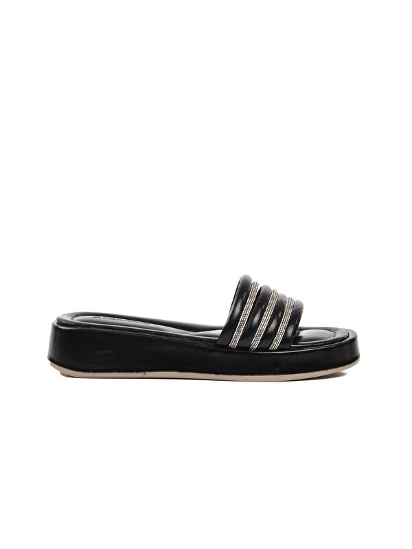 Siyah Rugan Kadın Terlik 0902 - Görsel 3