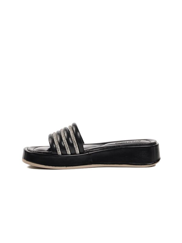 Siyah Rugan Kadın Terlik 0902 - Görsel 4