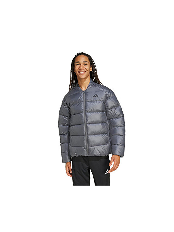 Adidas Ess Sd Puf Jkt Erkek Outdoor Ceket JV7719 Gri