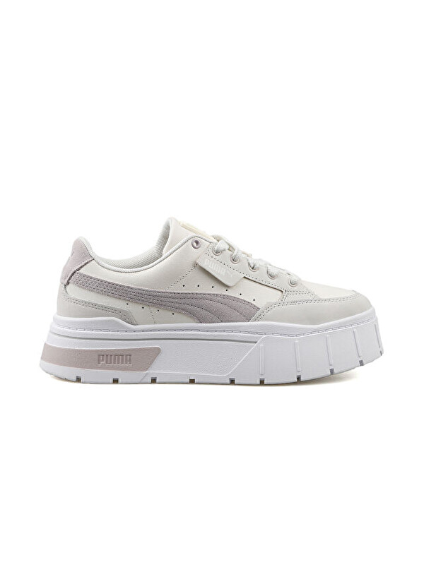 Puma Mayze Stack Luxe Wns Kadın Günlük Ayakkabı 38985301 Krem