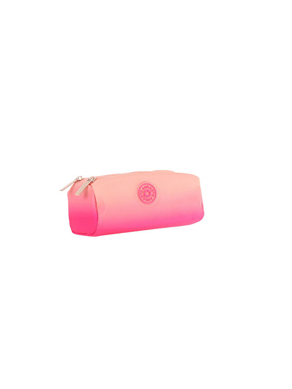 Kaukko Rainbow Dual Kalem Çantası Salmon K2711