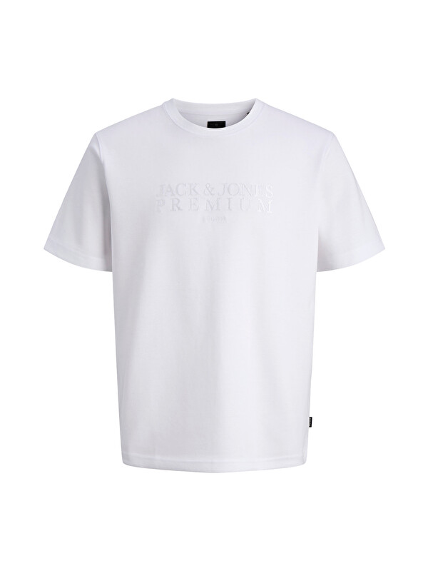 Jack & Jones Premium Jprblaethan Pamuklu Regular Fit Logolu Tişört 12292403