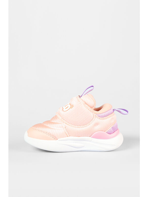 Mila Hafif Kız Çocuk Okul Öncesi Pudra Spor Ayakkabı - Görsel 5