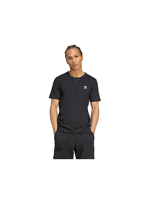 Adidas Ess W Tee Erkek Günlük Tişört KA7767 Siyah