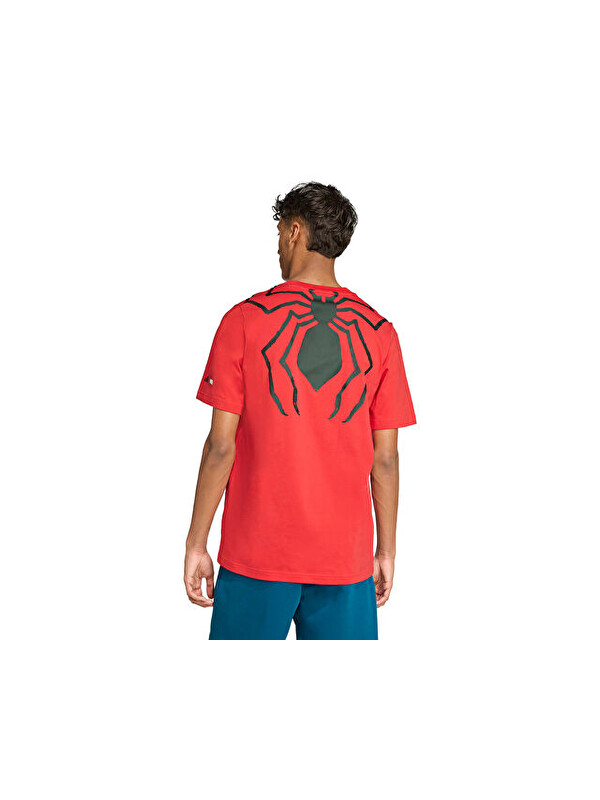 Adidas M Spiderman T-S Erkek Günlük Tişört JL7962 Kırmızı