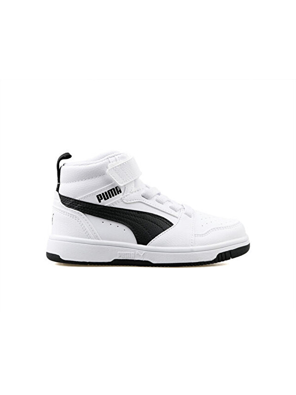 Puma Rebound V6 Mid Ac+ Ps Çocuk Günlük Ayakkabı 39383202 Beyaz