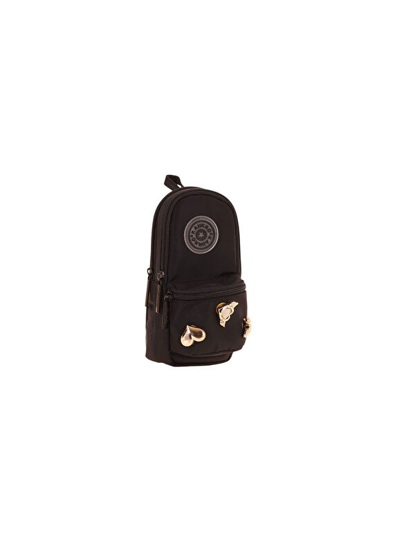Kaukko Fancy Junior Bag Kalem Çantası Siyah K2742