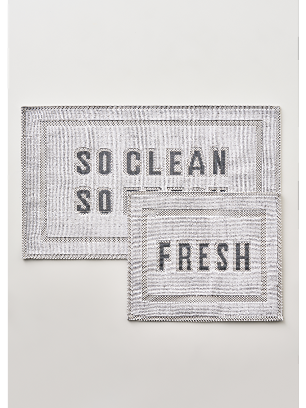 Bella Maison Clean Fresh Paspas Takımı Beyaz