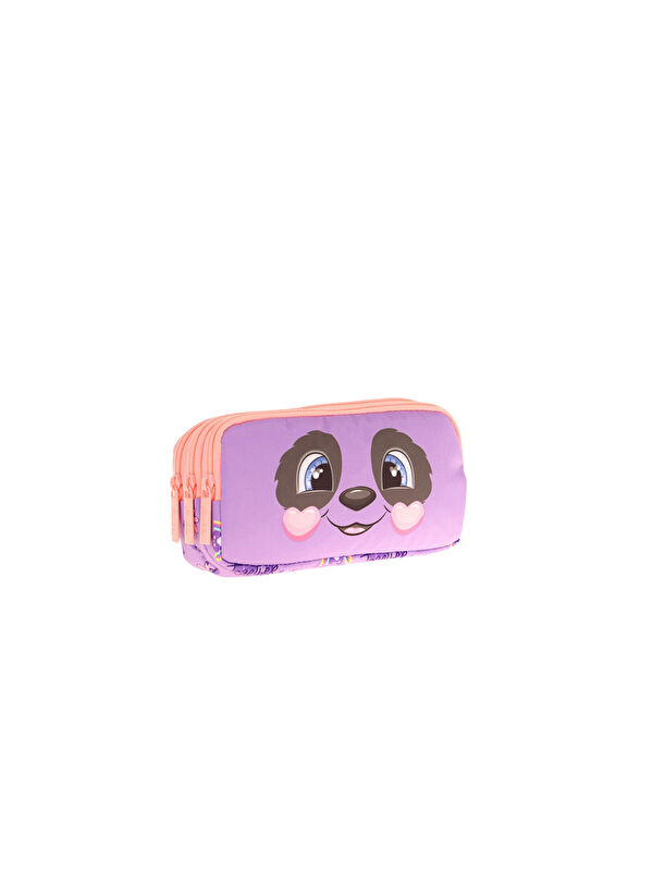 Kaukko Kids 3 Bölmeli Kalem Çantası Toys Panda L8233