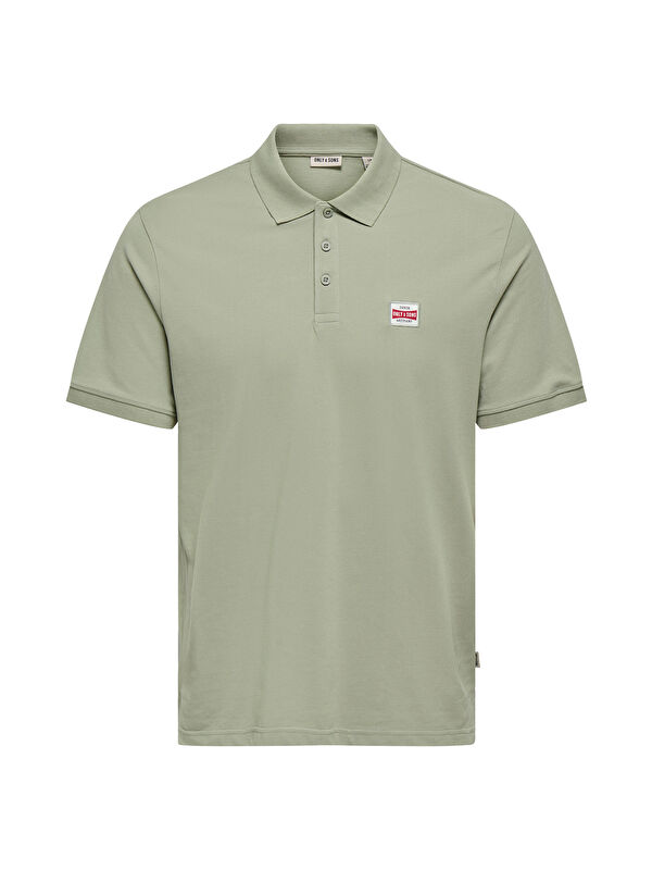 Only&Sons Onsdawson Pamuklu Regular Fit Düğmeli Polo Yaka T Shirt 22036883