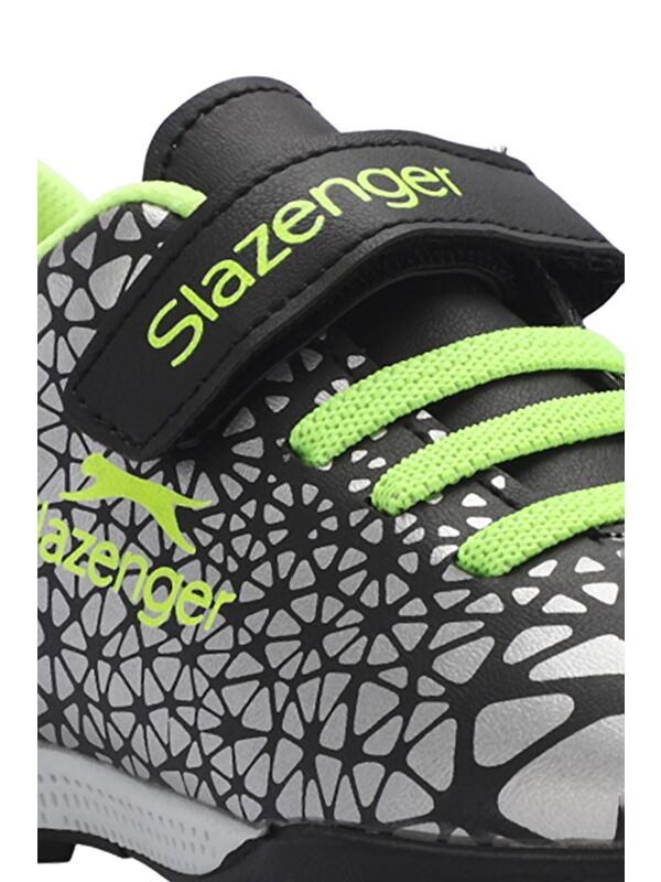 Unisex Çocuk Futbol Ayakkabı Siyah / Yeşil - Görsel 5