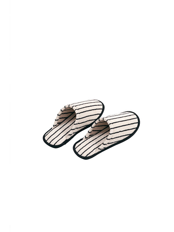 In Lines İpliği Boyalı Unisex Terlik - Görsel 5